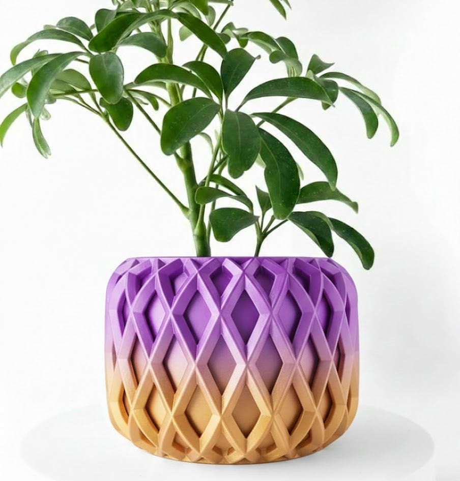 Kinao Pflanztopf – Kunstvolle Geometrie in Perfektion