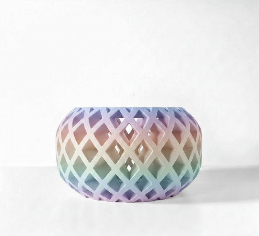 3D Nire Pflanztopf – Stilvolles Gitterdesign für gesunde Orchideen