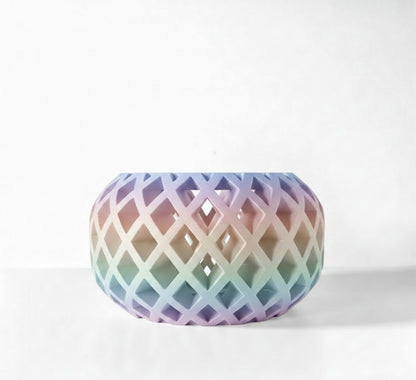 3D Nire Pflanztopf – Stilvolles Gitterdesign für gesunde Orchideen
