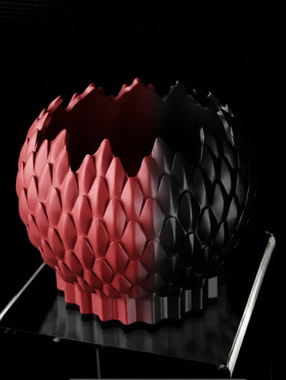 Drachenschuppen Pflanztopf – Majestätisches Design für deine Pflanzen