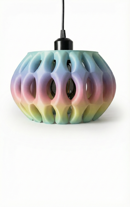 "Xiomu" Lampenschirm – Futuristisches Design mit organischer Struktur