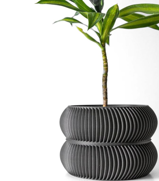 Miko – Der minimalistisch-dynamische 3D-Pflanztopf mit Charakter