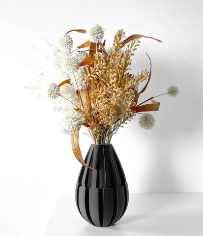 Vase „Mivox“ – Organische Form trifft moderne Struktur