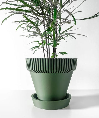 Nari 3D Pflanztopf – Minimalismus trifft auf Struktur