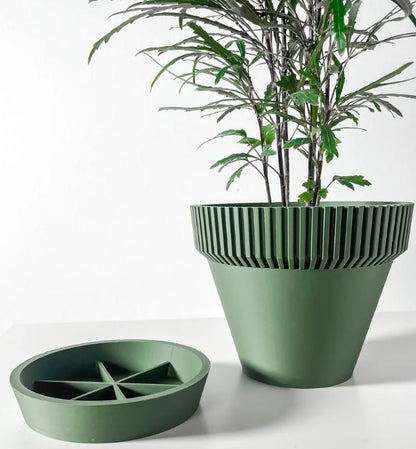 Nari 3D Pflanztopf – Minimalismus trifft auf Struktur