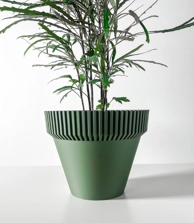 Nari 3D Pflanztopf – Minimalismus trifft auf Struktur