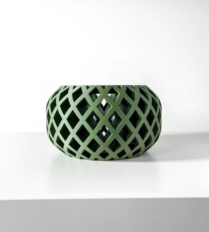 3D Nire Pflanztopf – Stilvolles Gitterdesign für gesunde Orchideen
