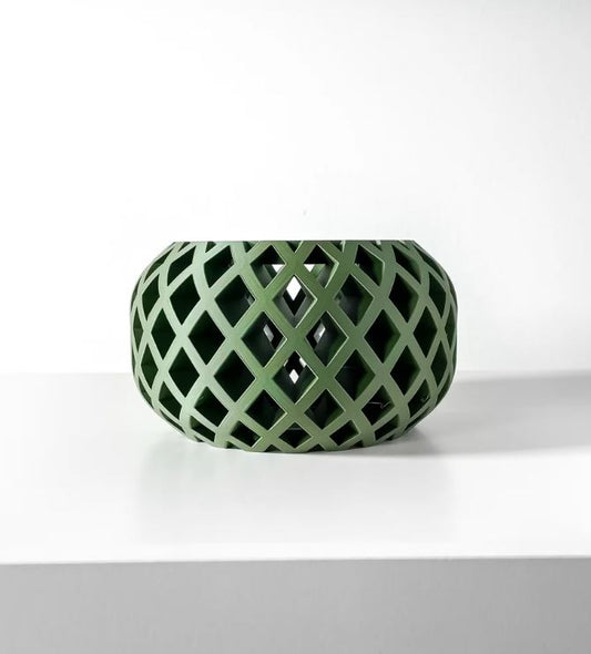 3D Nire Pflanztopf – Stilvolles Gitterdesign für gesunde Orchideen