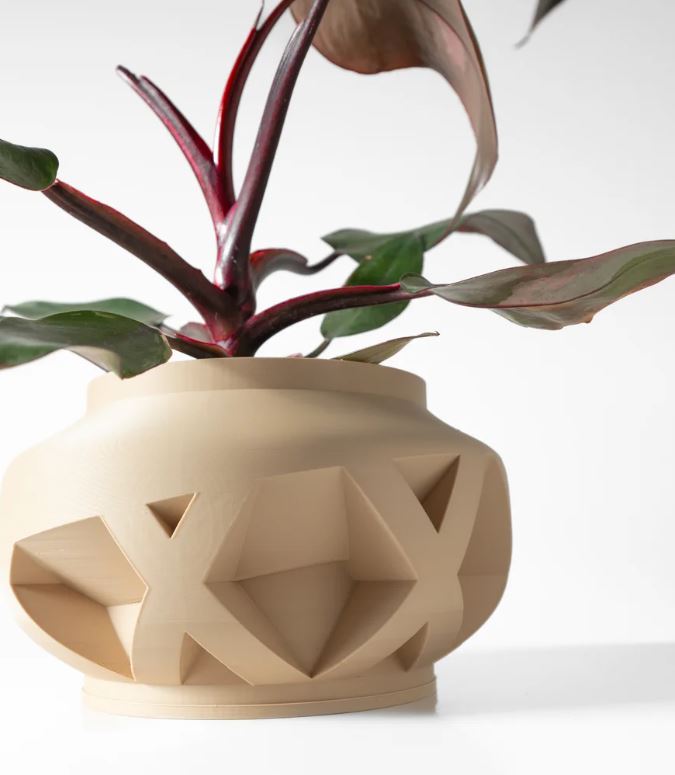3D Pflanztopf „Nomio“ – Geometrie in perfekter Harmonie
