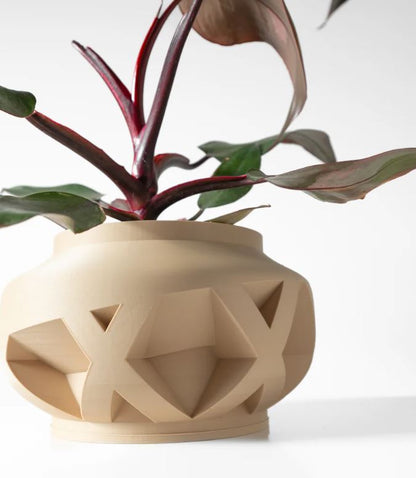3D Pflanztopf „Nomio“ – Geometrie in perfekter Harmonie