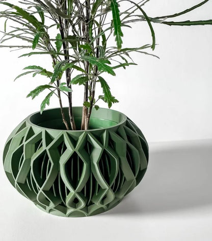Octa 3D Pflanztopf – Geometrische Eleganz in Perfektion