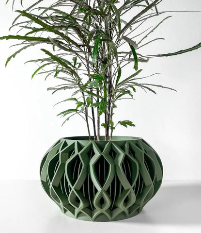 Octa 3D Pflanztopf – Geometrische Eleganz in Perfektion