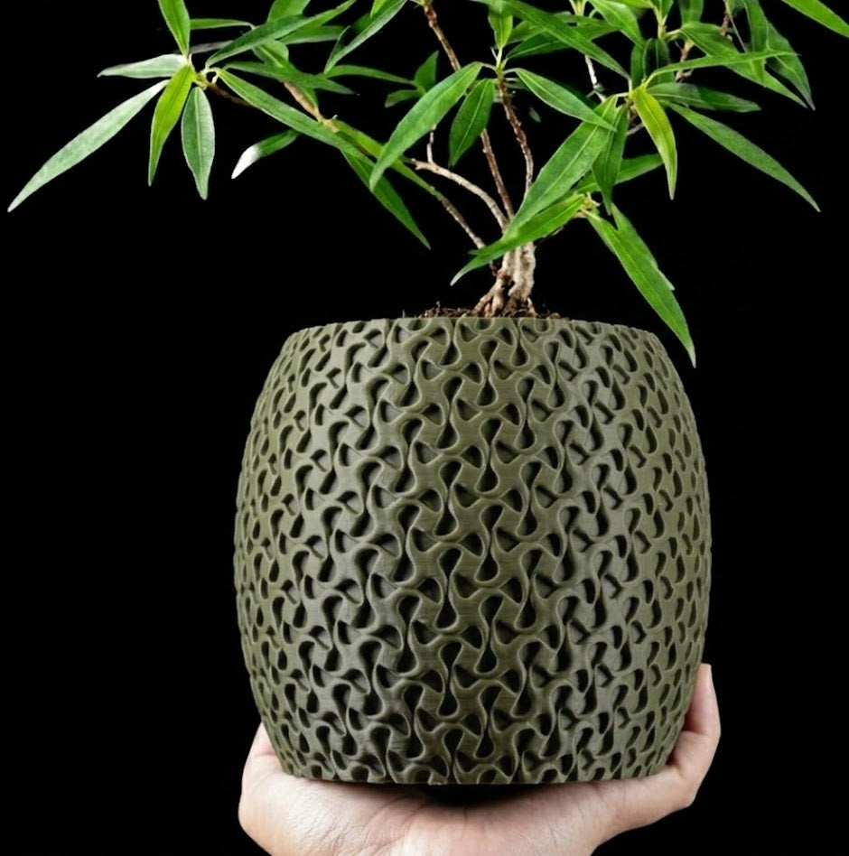 Ringa Pflanztopf – organische 3D-Ästhetik für moderne Räume