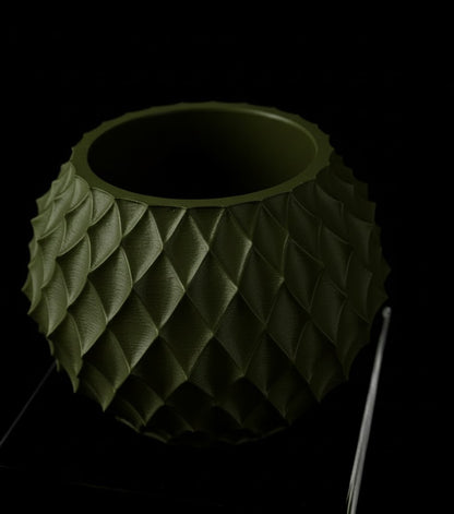 Diamond Planter Pot – Facettenreiches 3D-Design für moderne Pflanzeninszenierung