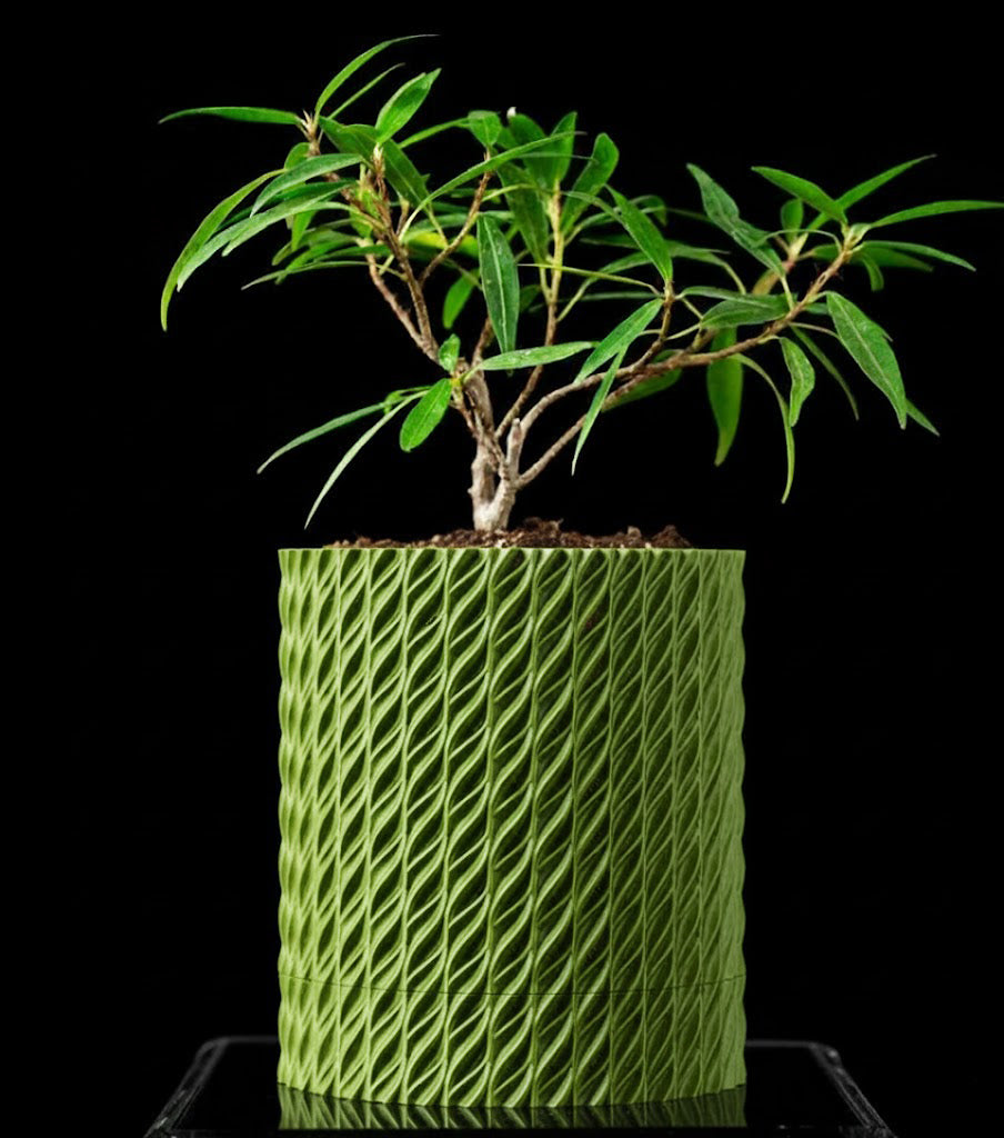 Flow Planter – Der spiraldynamische 3D-Pflanztopf