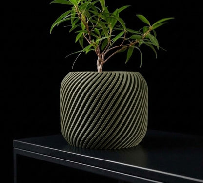 Schräger Pflanztopf – 3D-Design trifft auf Perspektivwechsel
