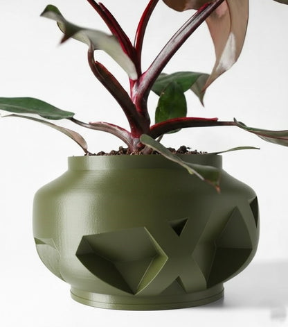 3D Pflanztopf „Nomio“ – Geometrie in perfekter Harmonie