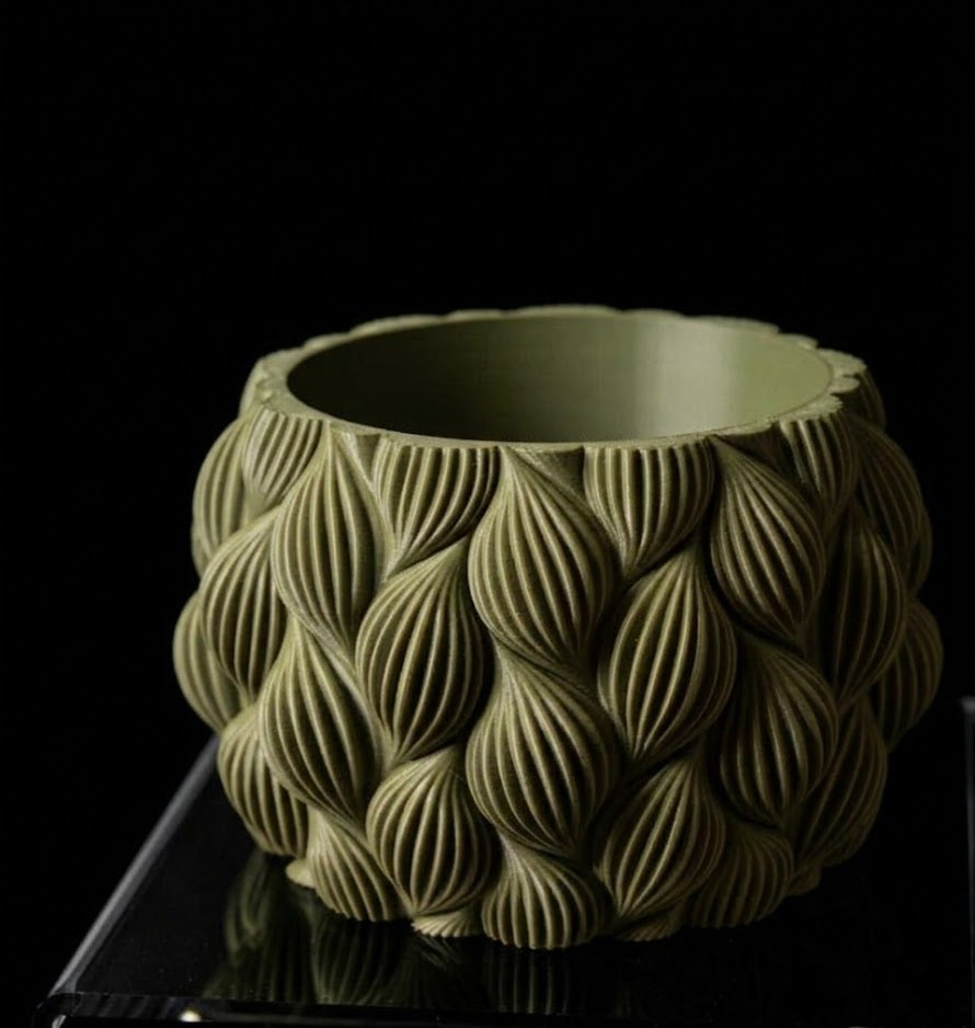 3D Pflanztopf „Ripple Planter“ – Wellen in Form und Struktur