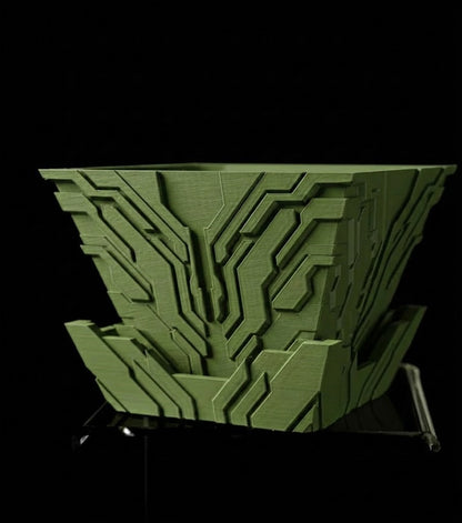 Uplink – Der 3D Pflanztopf mit digitaler Struktur