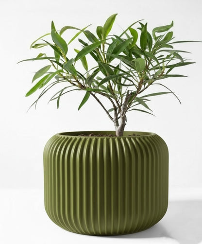 Der Unis – Zeitloser 3D-Pflanztopf mit rhythmischer Kontur