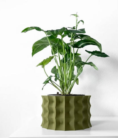 Kivern Pflanztopf – Design in Wellenform