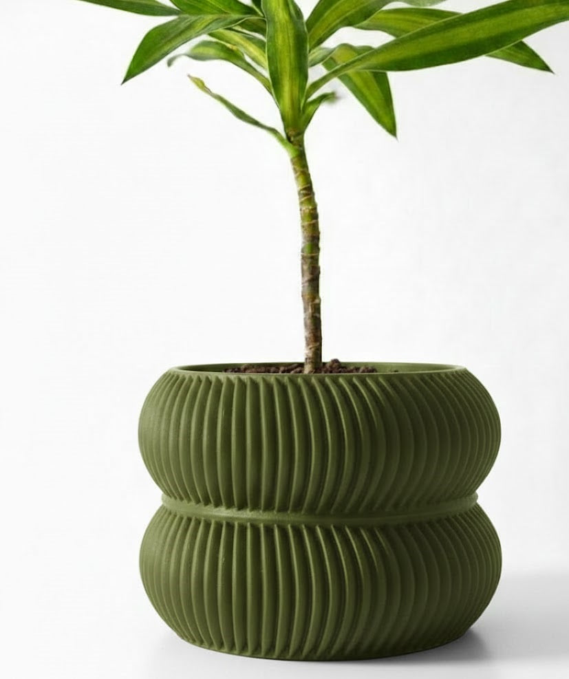 Miko – Der minimalistisch-dynamische 3D-Pflanztopf mit Charakter