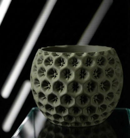Sternenklar Pflanztopf – Galaktische Eleganz in 3D-Form