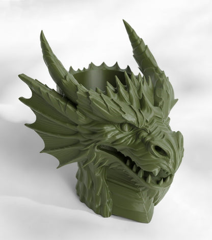 Drachen Pflanztopf – Mystik trifft modernes 3D-Design