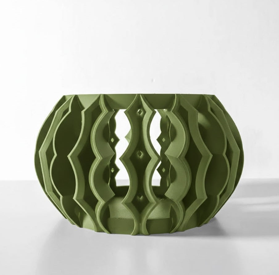 Luvo 3D Orchideen-Pflanztopf – Skulpturale Leichtigkeit trifft Funktion
