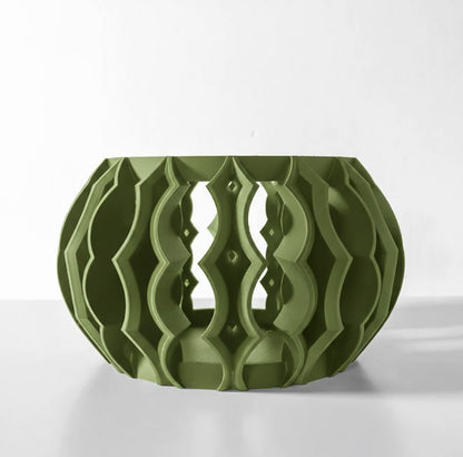 Luvo 3D Orchideen-Pflanztopf – Skulpturale Leichtigkeit trifft Funktion