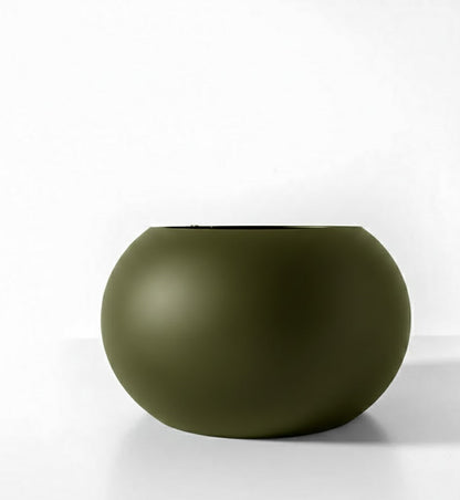 Rono Simple – Puristischer 3D-Pflanztopf in harmonischer Kugelform