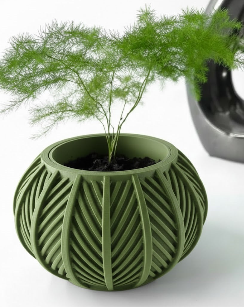 Lorv 3D Pflanztopf – Geflecht in Perfektion