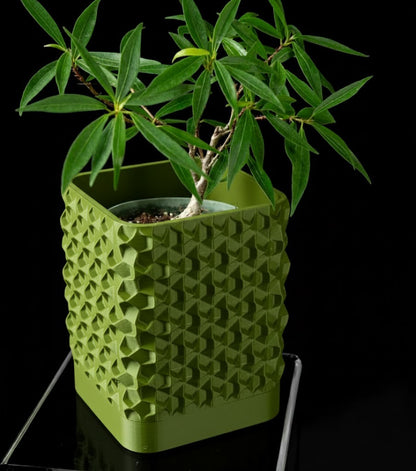 Rovi Square Planter Pot – Geometrie trifft Natur