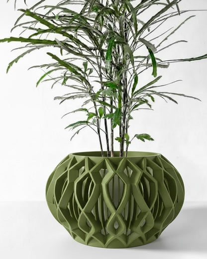 Octa 3D Pflanztopf – Geometrische Eleganz in Perfektion