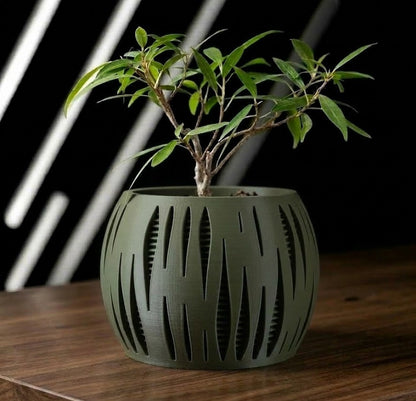 Split Pflanztopf – Architektur trifft Natur in 3D