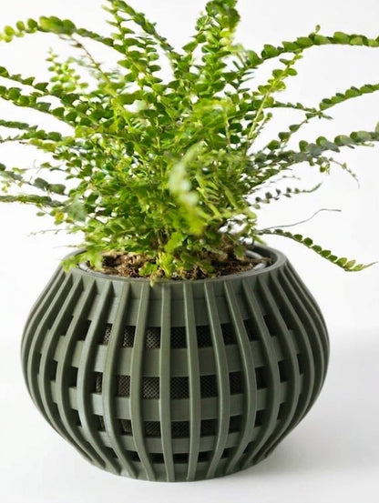 Usio Pflanztopf – 3D-Geometrie trifft sanfte Rundung