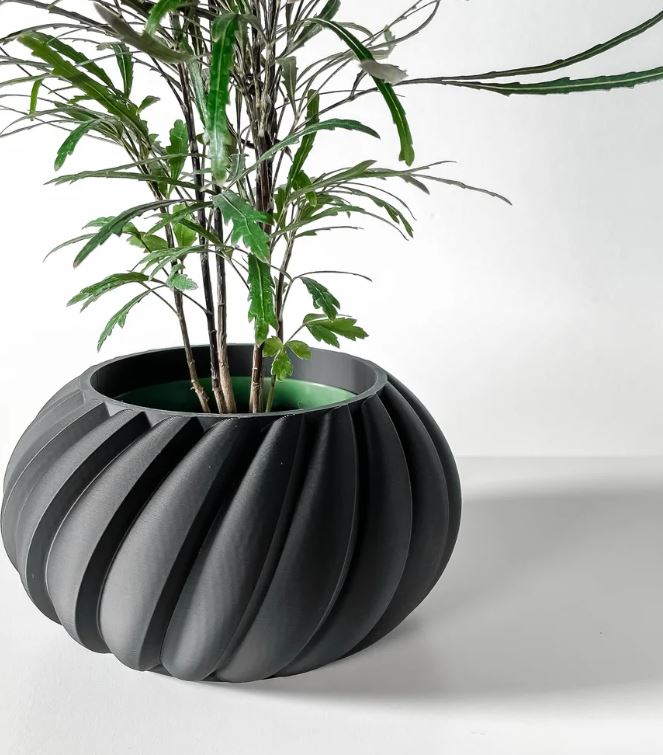Oro 3D Pflanztopf – Dynamische Form trifft modernes Design