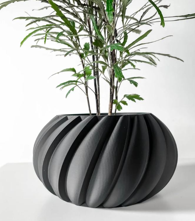 Oro 3D Pflanztopf – Dynamische Form trifft modernes Design