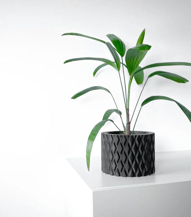 Pexil Pflanztopf – Grafische Eleganz in Perfektion