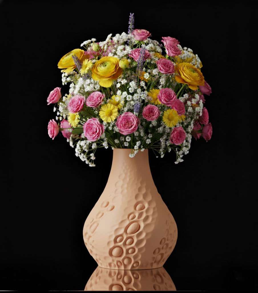 Vase „Pearl Flower Vase" – Eleganz in Struktur