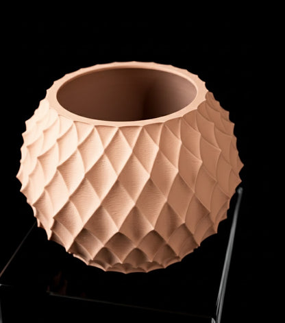 Diamond Planter Pot – Facettenreiches 3D-Design für moderne Pflanzeninszenierung