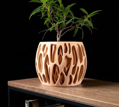 Schleim – Organische 3D-Form in geschlossener Eleganz