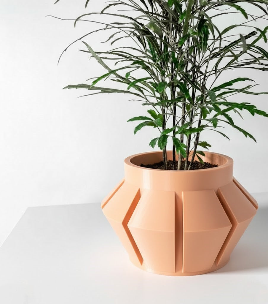 Erno 3D Pflanztopf – Geometrische Klarheit in innovativer Form