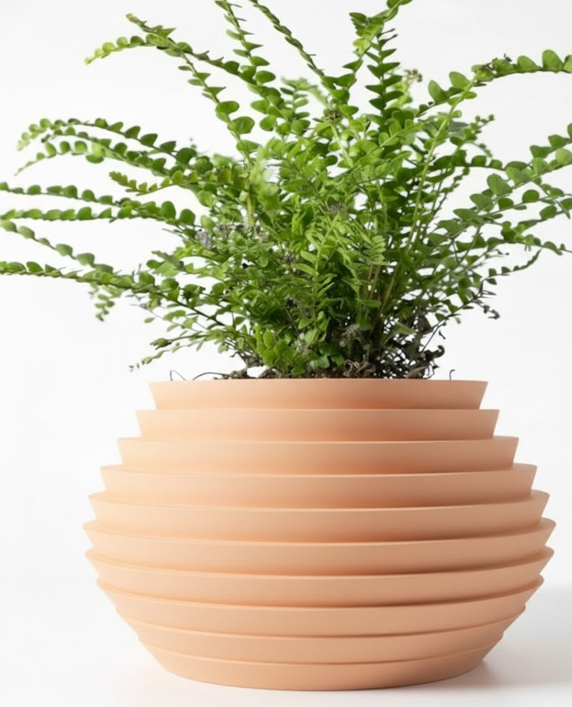 Harno – 3D-Pflanztopf mit Wellenprofil