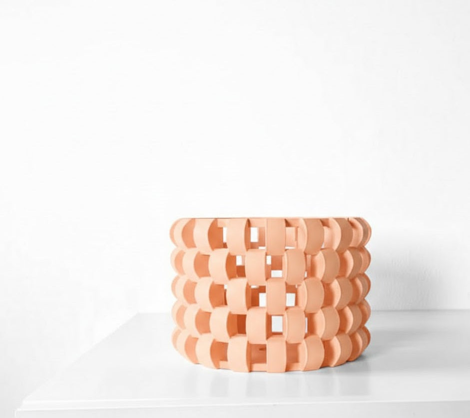 Sinol Pflanztopf – Luftiger 3D-Orchideentopf im geflochtenen Gitterdesign