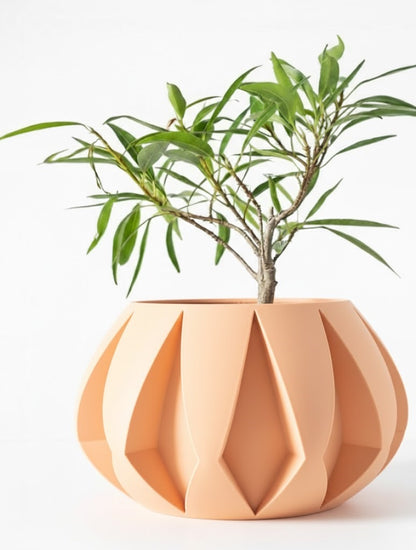Der Moki – 3D-Pflanztopf mit gefalteter Skulpturform