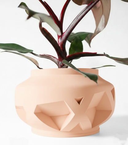 3D Pflanztopf „Nomio“ – Geometrie in perfekter Harmonie