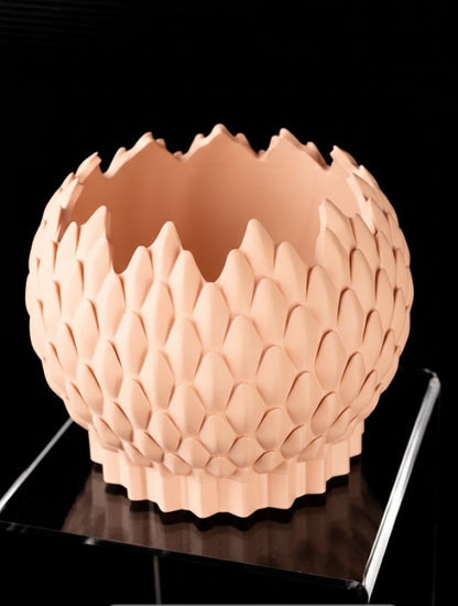 Drachenschuppen Pflanztopf – Majestätisches Design für deine Pflanzen