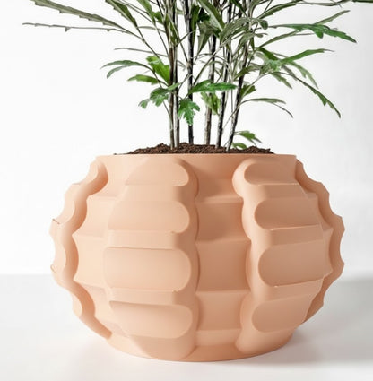 Jute 3D Pflanztopf – Organische Struktur trifft digitale Präzision