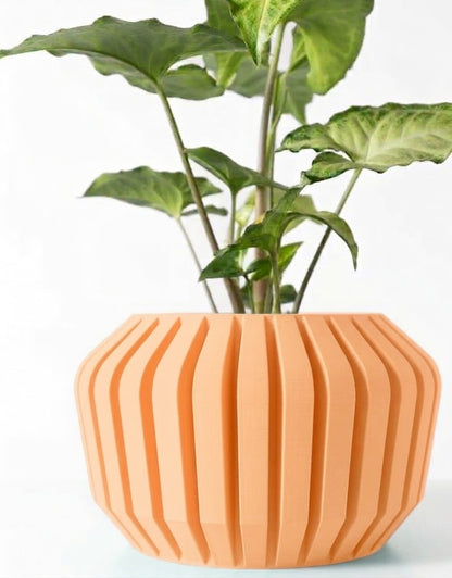 Vaki Pflanztopf – 3D-Faltkunst im Facetten-Look